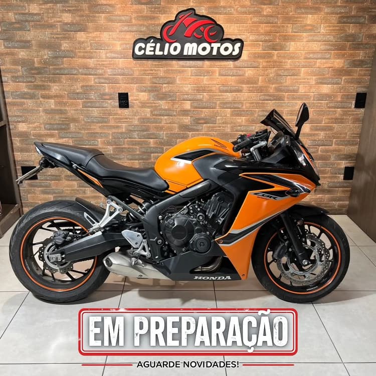 CBR 650 F LARANJA 2018/2019