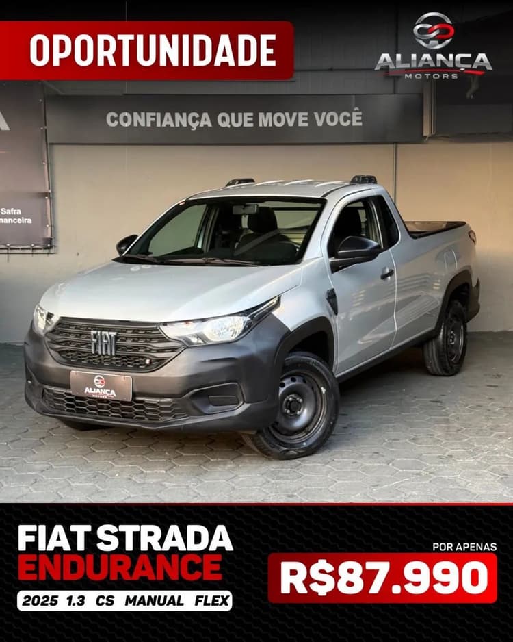 Fiat Strada Endurance 1.3 Flex 8V CS 2025
