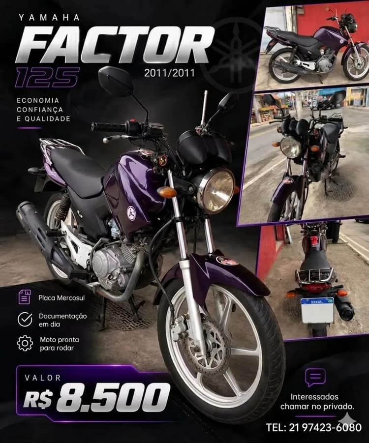 Yamaha Ybr Factor 125