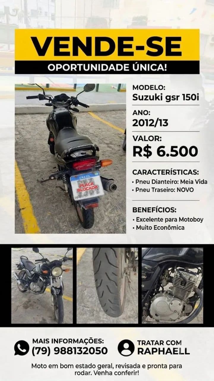 Vendo moto 