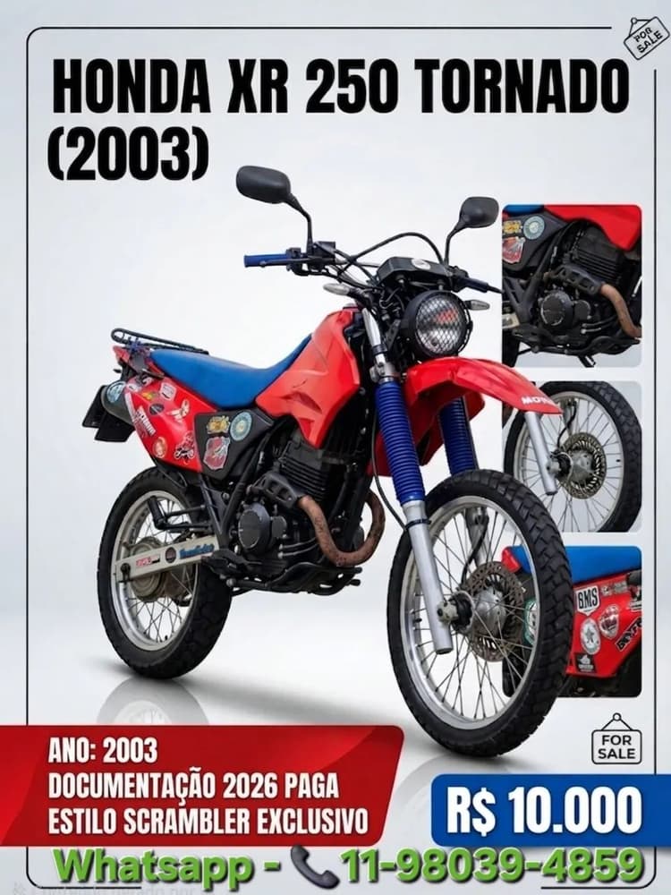 Honda Tornado XR 250