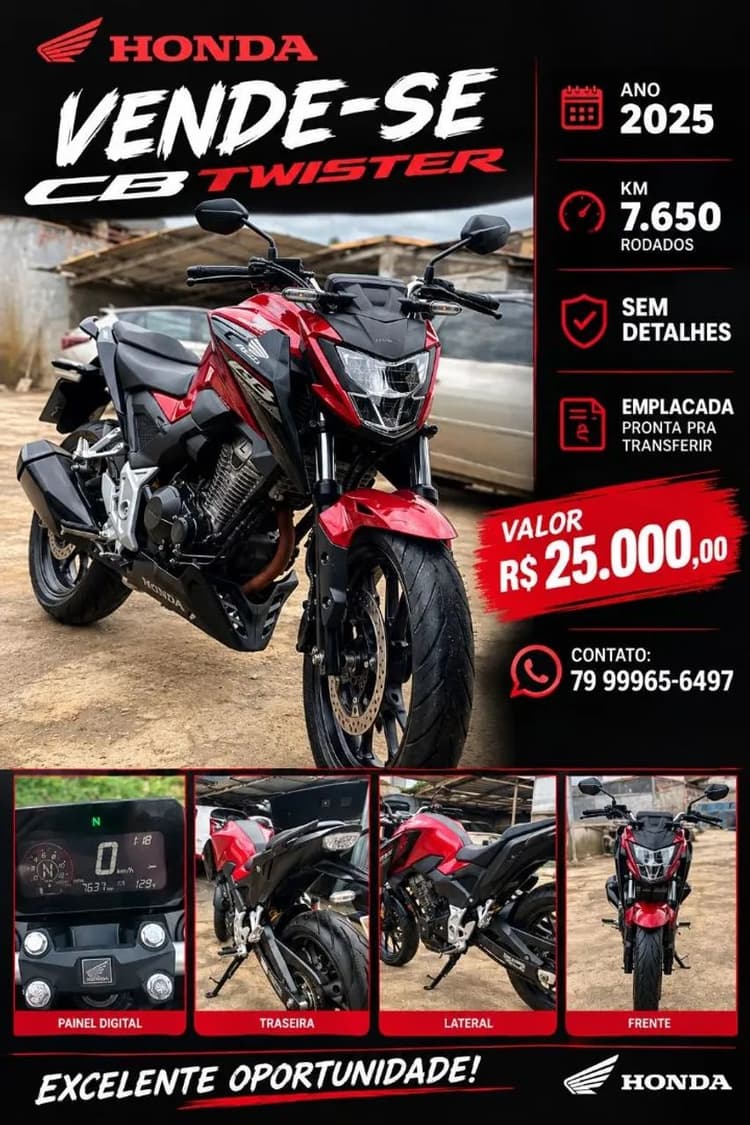 vendo moto 