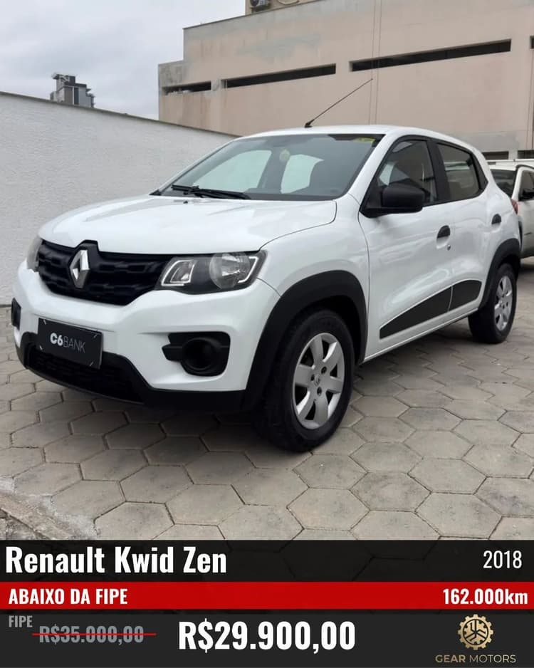 Renault Kwid 1.0 Zen 2018