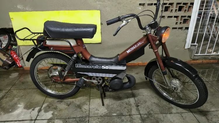 Mobylette Mobilete Monark 1987 Original Nunca Restaurada 1194084-2616