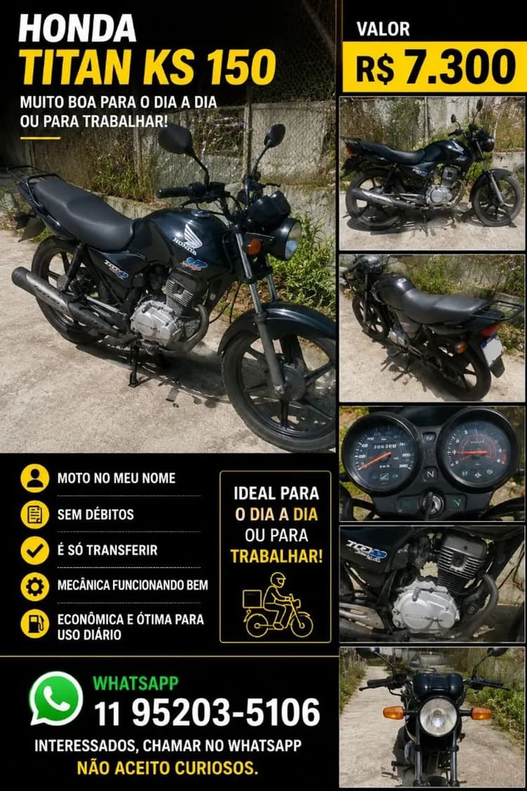 Vendo Titan 150