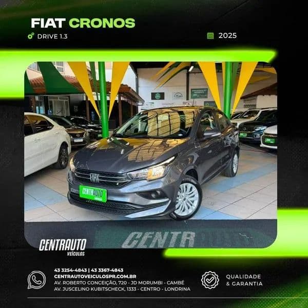 Fiat Cronos 1.3 8V Flex 2025