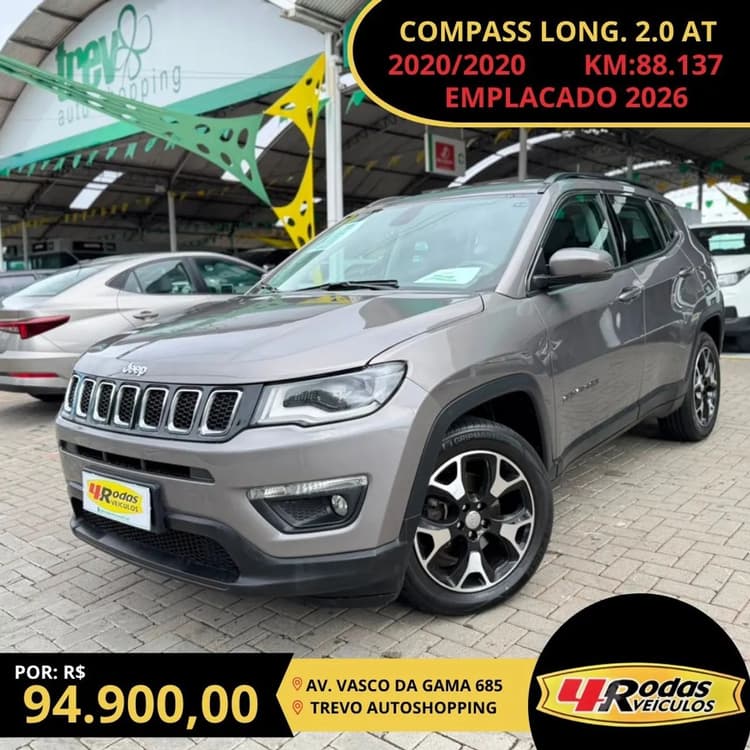 Jeep Compass Longitude 2.0 4X2 Flex 16V Aut. 2020