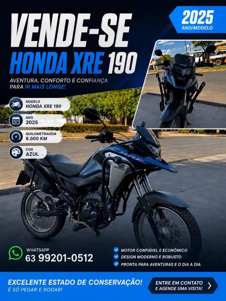 Xre 190 2025