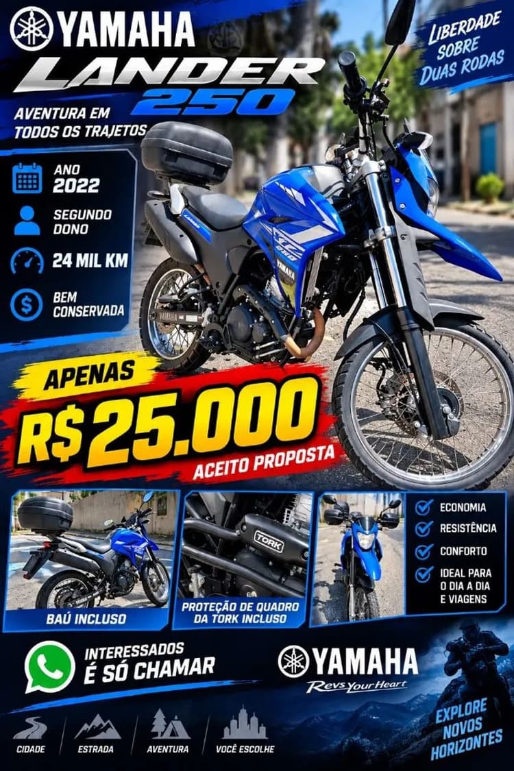 XTZ LANDER 250 