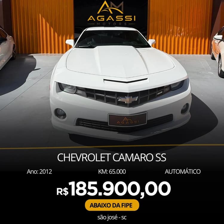 Chevrolet Camaro SS 6.2 V8 16V 2012