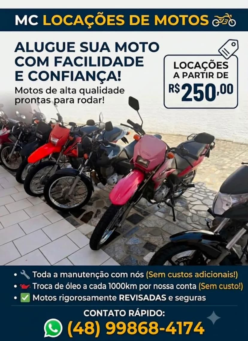 Moto para Alugar