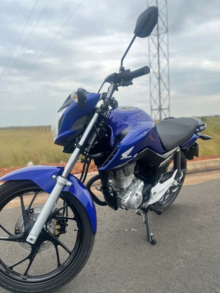 HONDA/CG 160 FAN 2022 azul 
