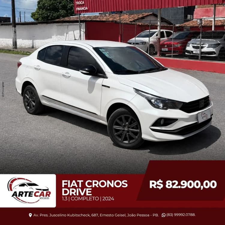Fiat Cronos Drive 1.3 8V Flex 2024