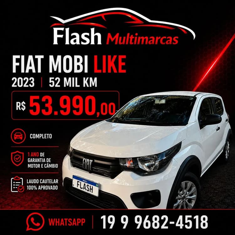 Fiat Mobi Like 1.0 Fire Flex 5P. 2023