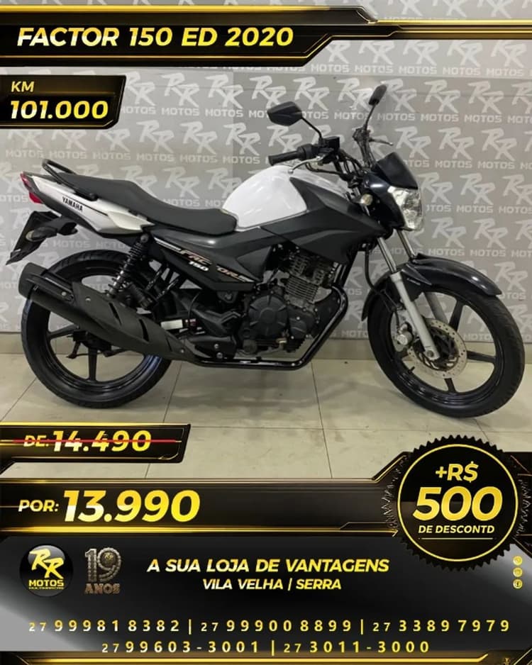 Moto Yamaha FACTOR 150 ED 2020
