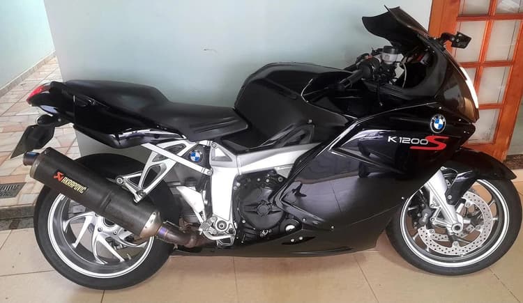 BMW K1200S PRETO 2007