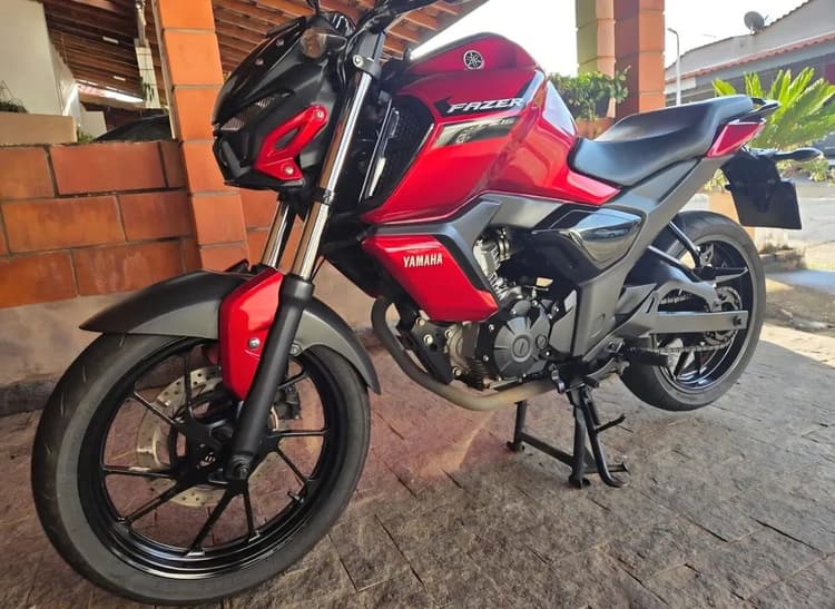 Fazer 150 nova, moto de passeio 