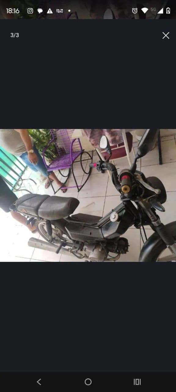 Moto cinquentinha 