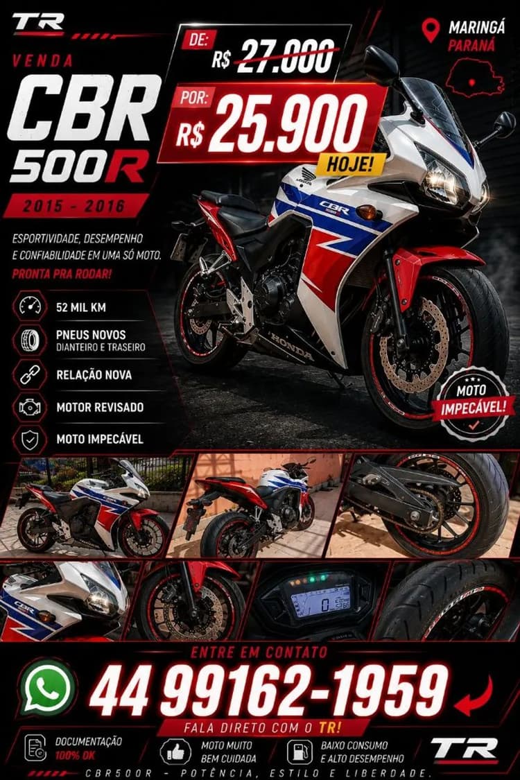 CBR500 24.899,00