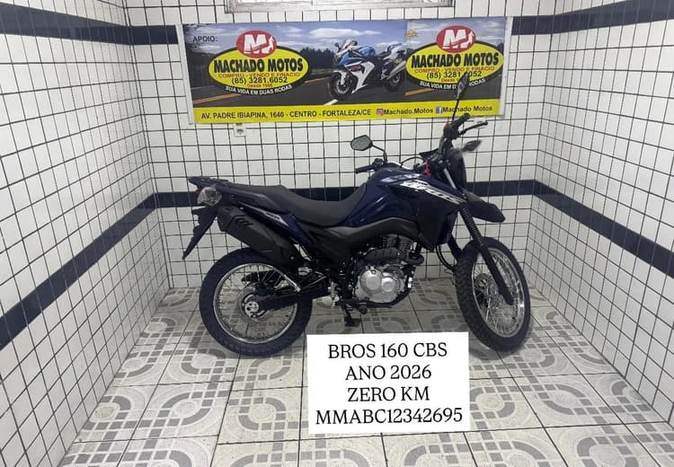 Honda Bros 160 CBS,modelo 2026 Zero Km