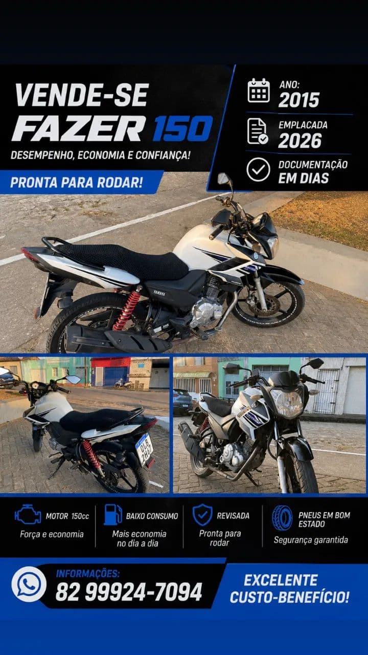 Fazer 150 2015 