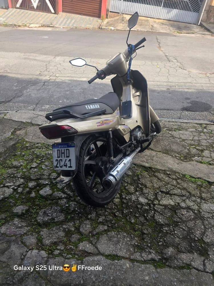 Yamaha cripton 105 2003 otimo estado ac trocas