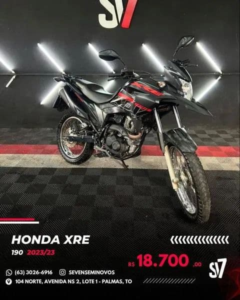HONDA XRE 190 SE 2023