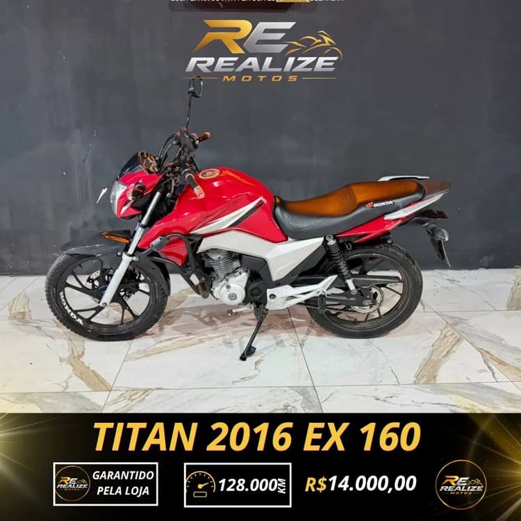Titan 160 2016 EX extra!!!!