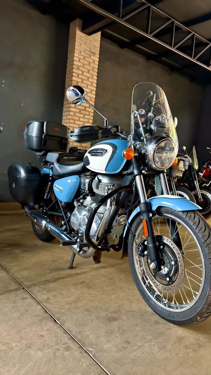 Meteor 350 Aurora Blue Completa 