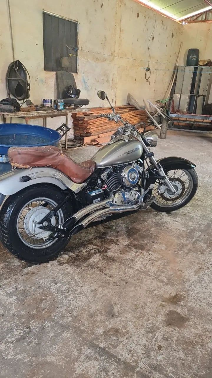 XVS 650 Drag Star - abaixo da tabela