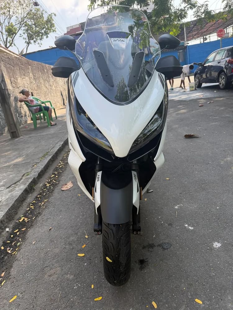 Zontes E350 super nova Branca 