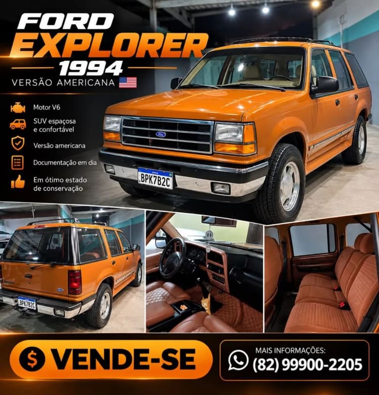 Ford Explorer XLT 4X2 4.0 V6 1994