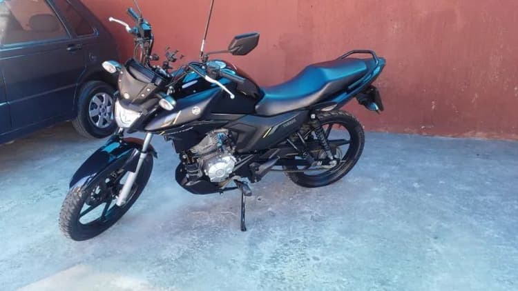 Moto Factor 150 2025 Preta 