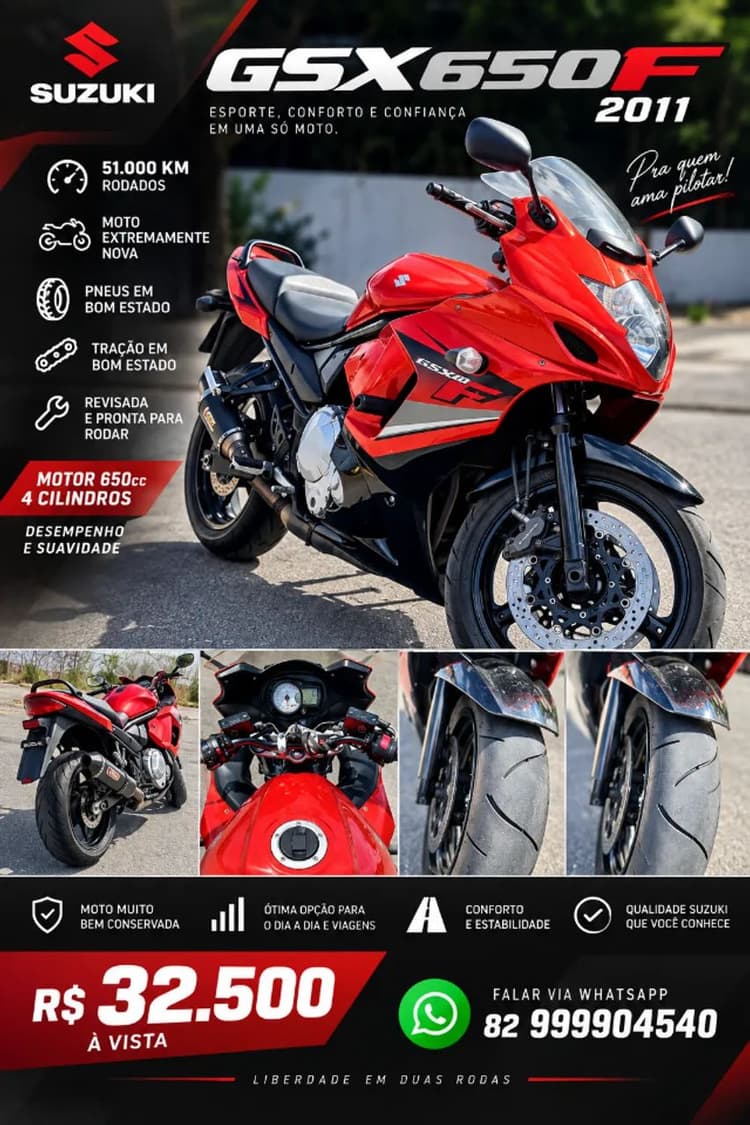 GSX 650F 2011