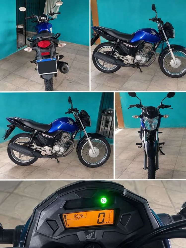 Troco moto em carro 