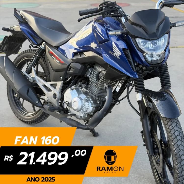 Fan 160 2025 com 7mil km