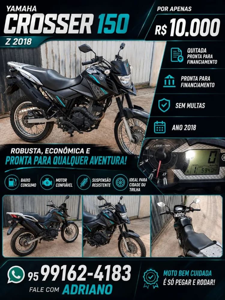 Yamaha crosser 150 2018