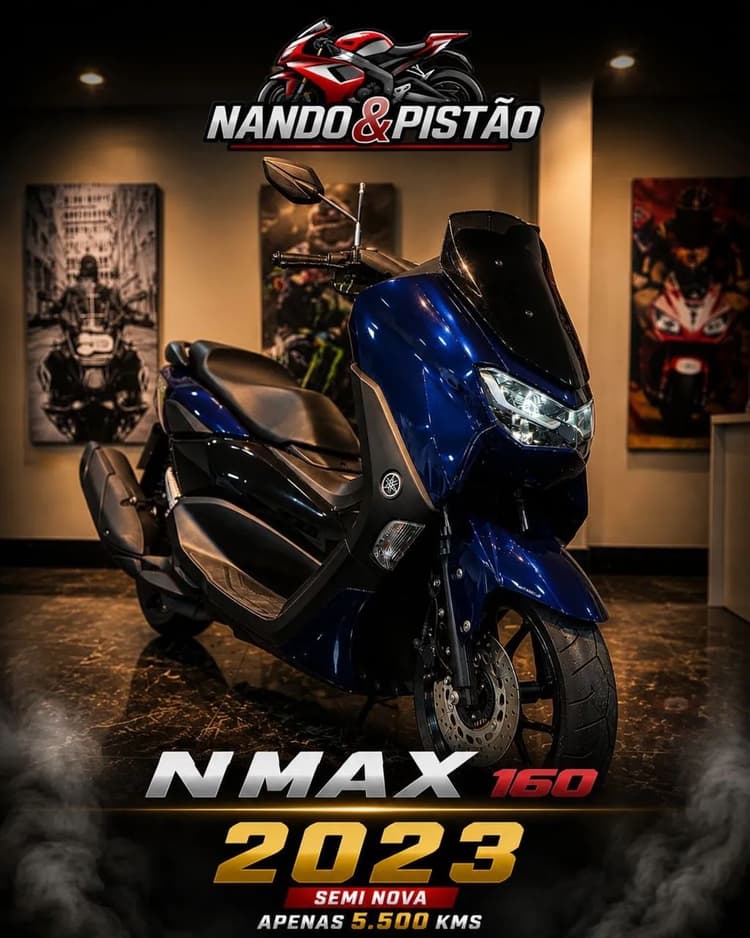 NMAX 160 2023 - ACEITO TROCA
