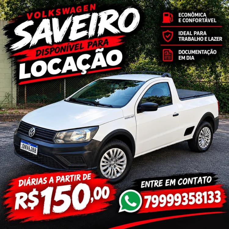 Volkswagen Saveiro Robust 1.6 Total Flex 8V 2020