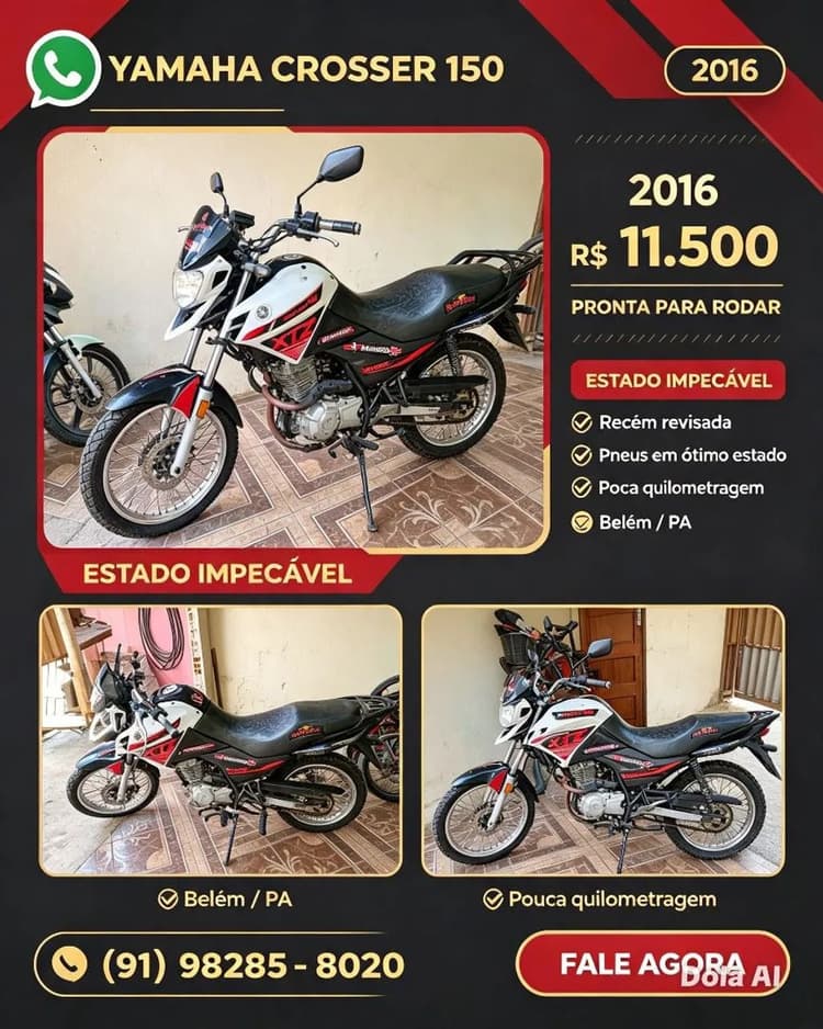 Moto chosser 2016