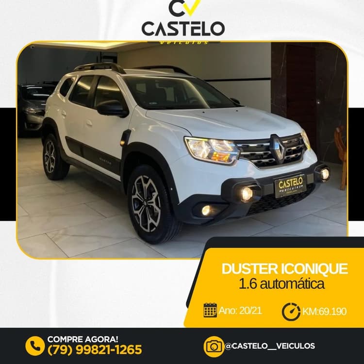 Renault Duster Iconic 1.6 16V Flex AUT 2021