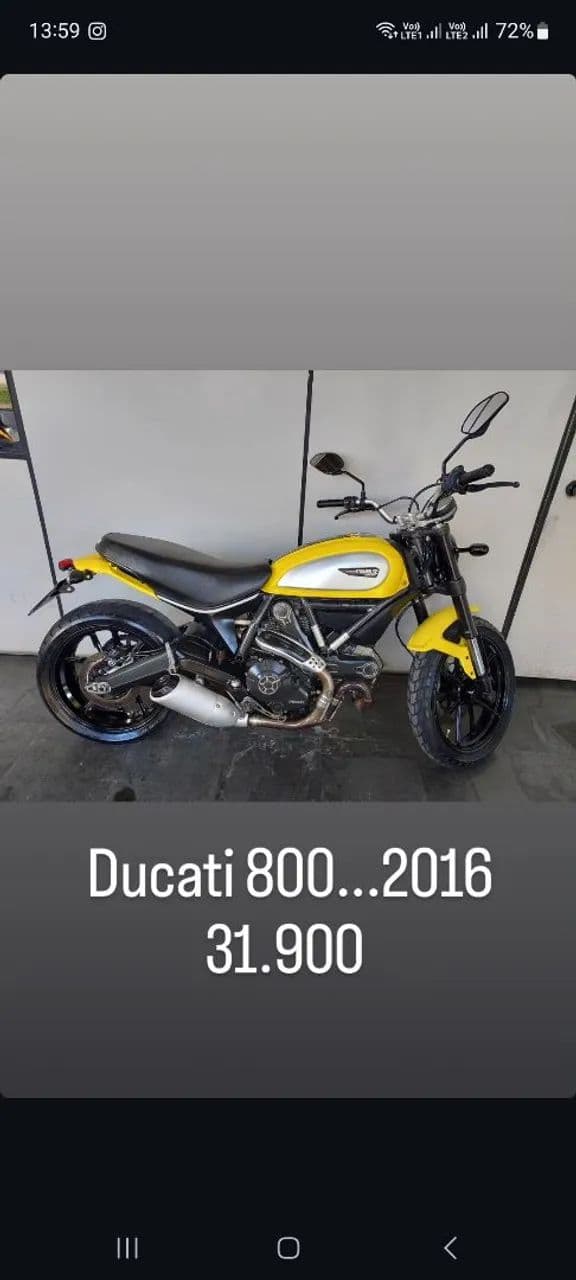 Ducati Scrambler 800 2016