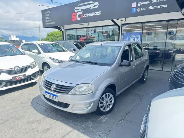 Renault Logan Authentique Hi-flex 1.0 16V 4P 2012