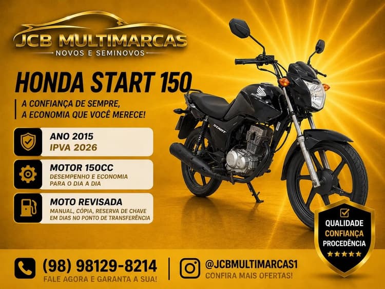 VENDO START 150 ano 2015