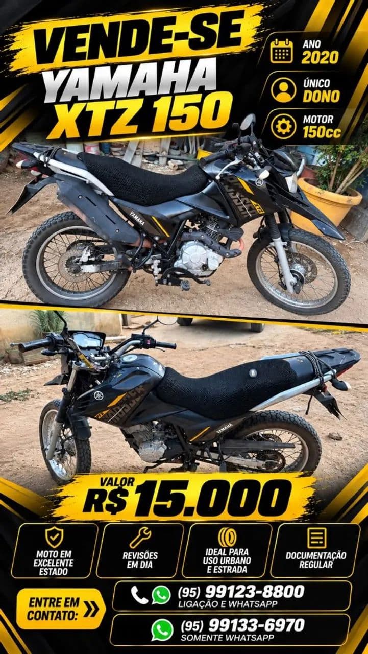 Vende-se motor crosser 150