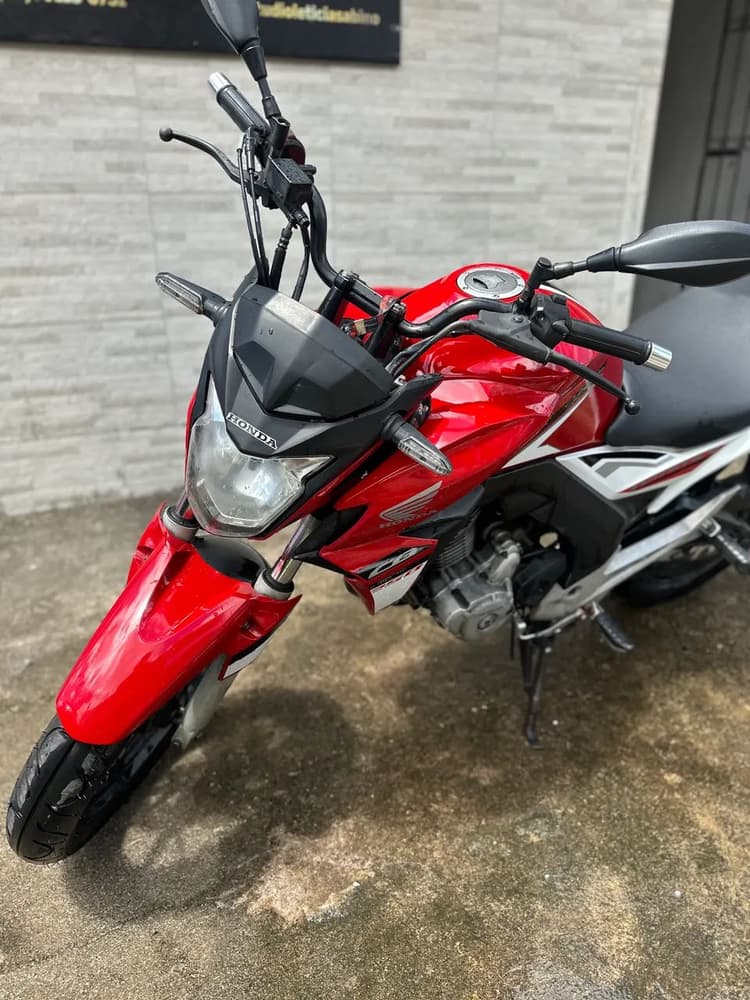Cb Twister 250F 2017 Vermelha 