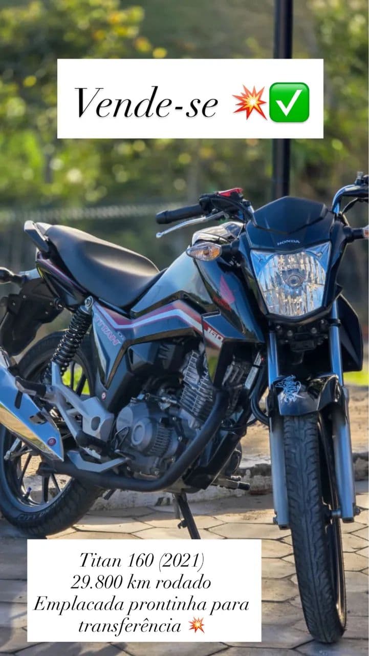 Titan 160 ano 2021 