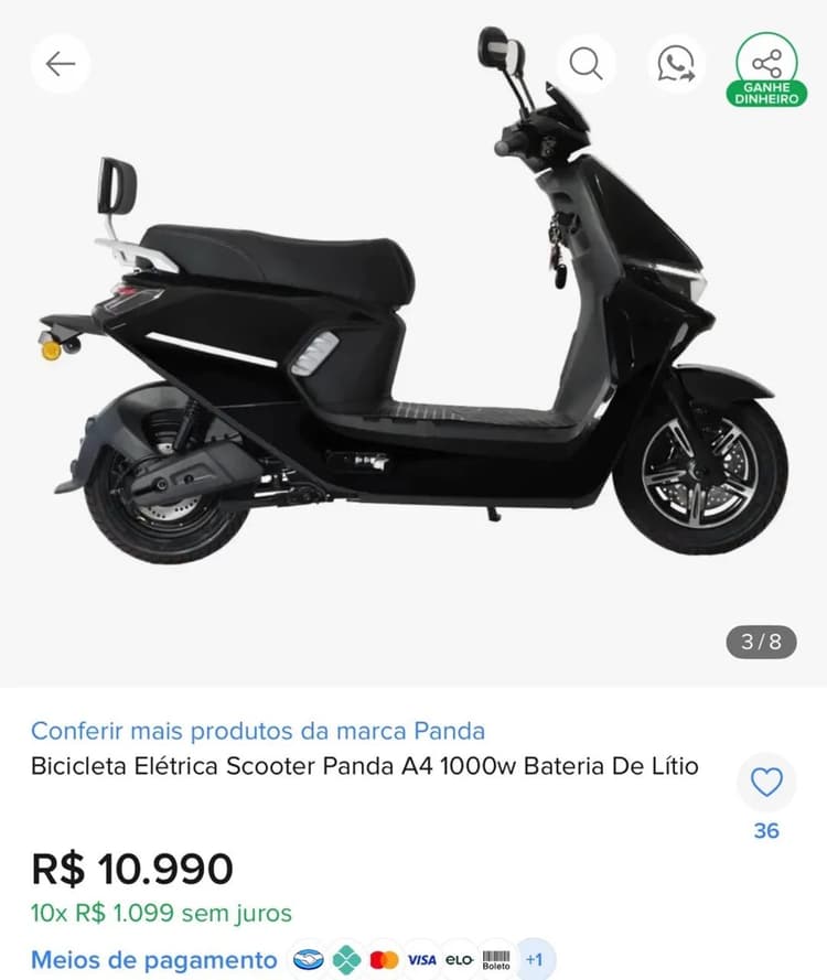 Moto emconomico 