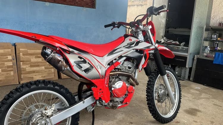 Crf 250f  pra vender ligeiro