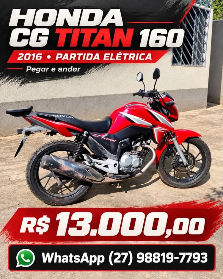 CG Titan 160 2016